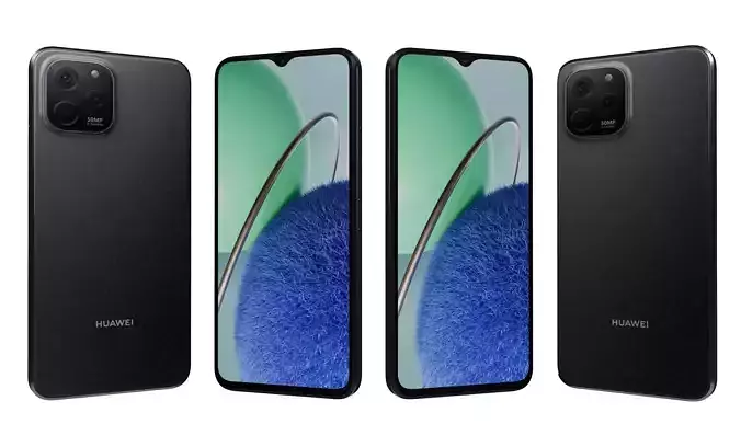 Huawei Nova Y61 Black High Poly