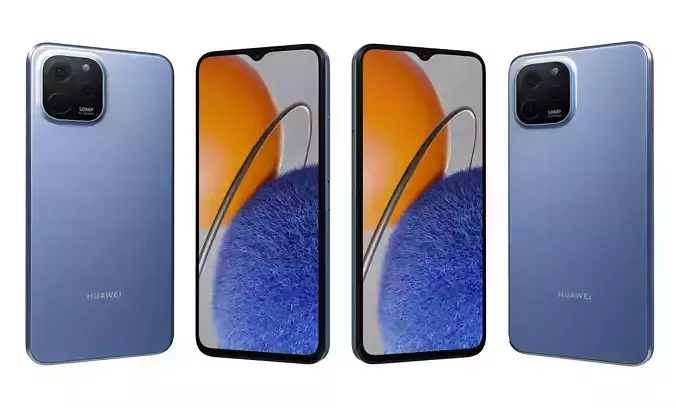 Huawei Nova Y61 Blue High Poly