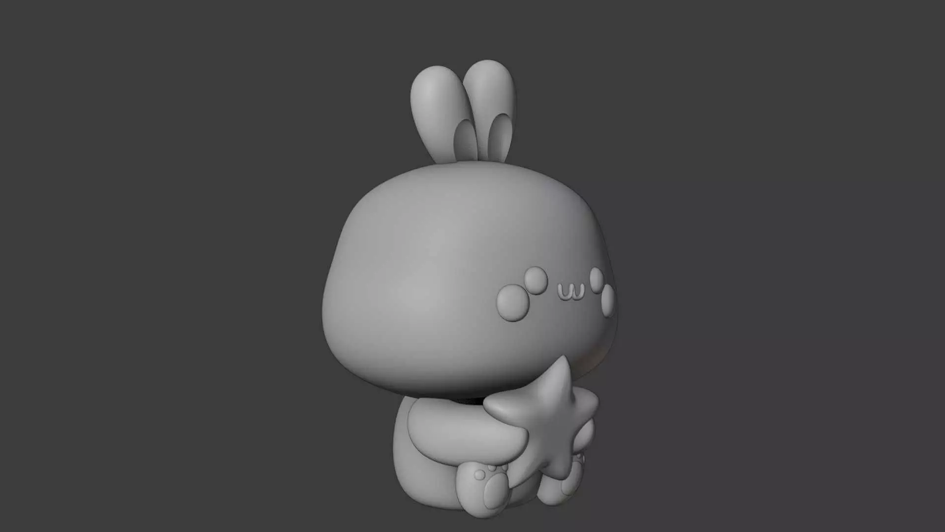 rabbit 55 3D print model_2
