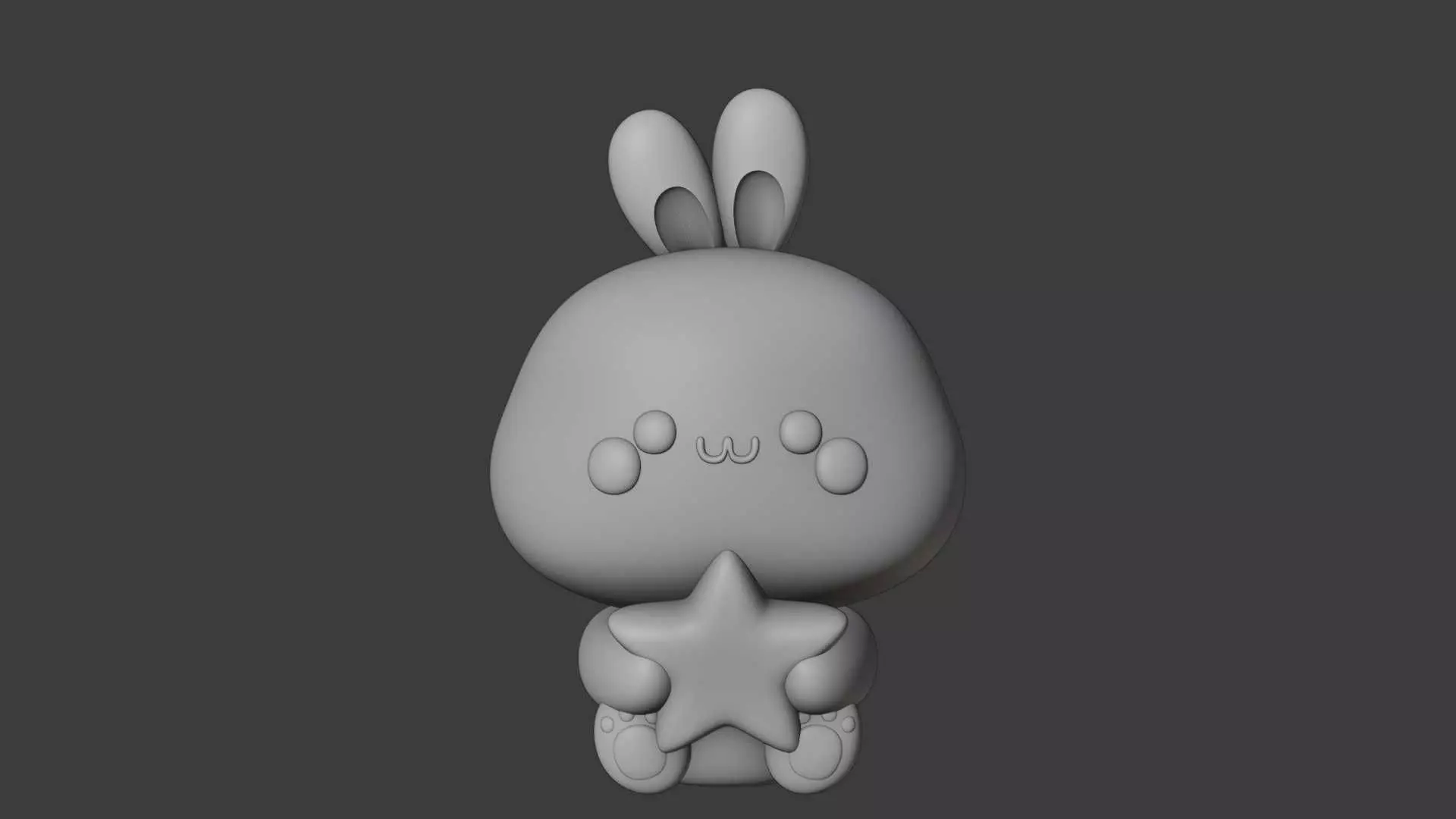 rabbit 55 3D print model_1