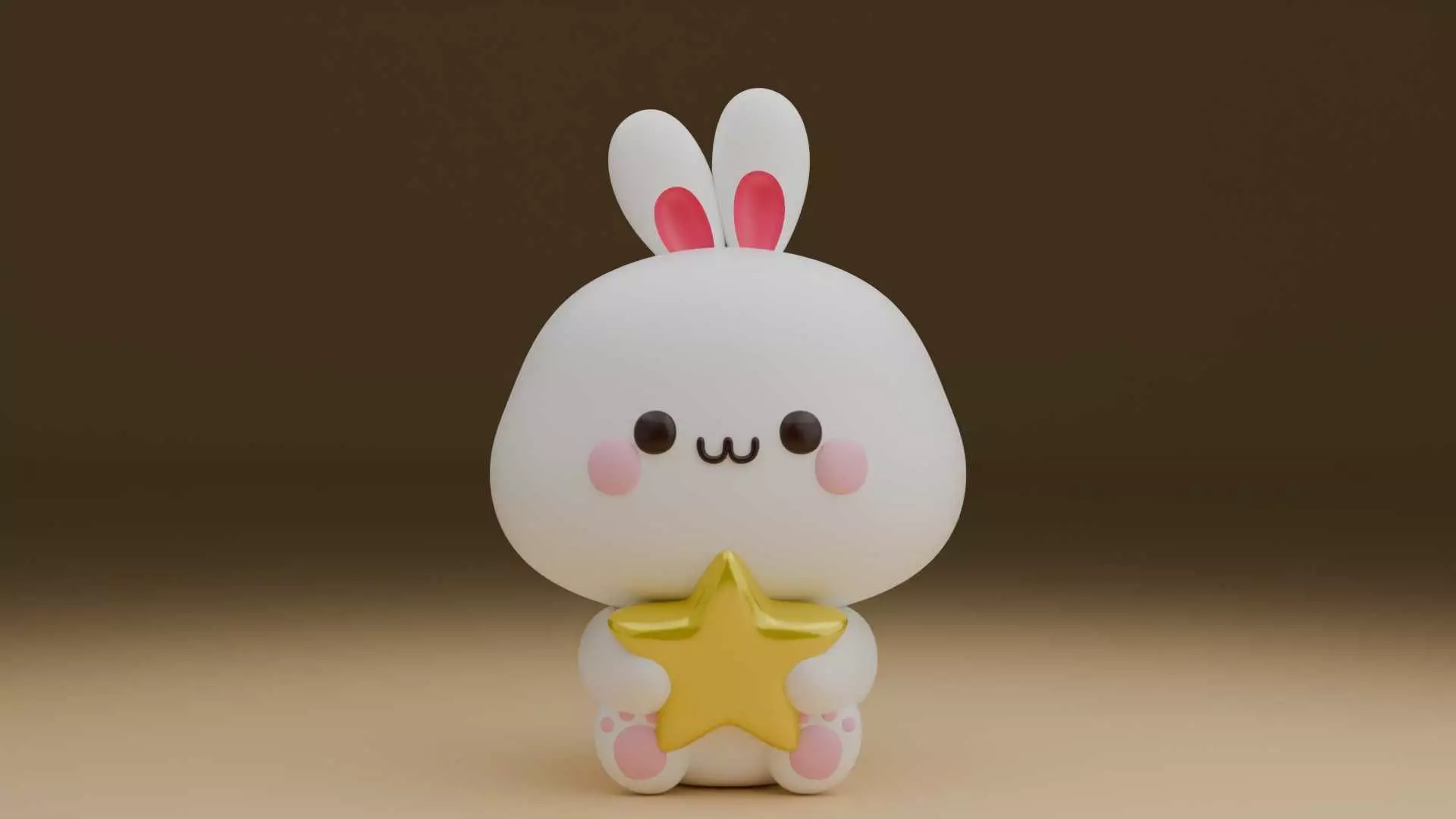 rabbit 55 3D print model_0