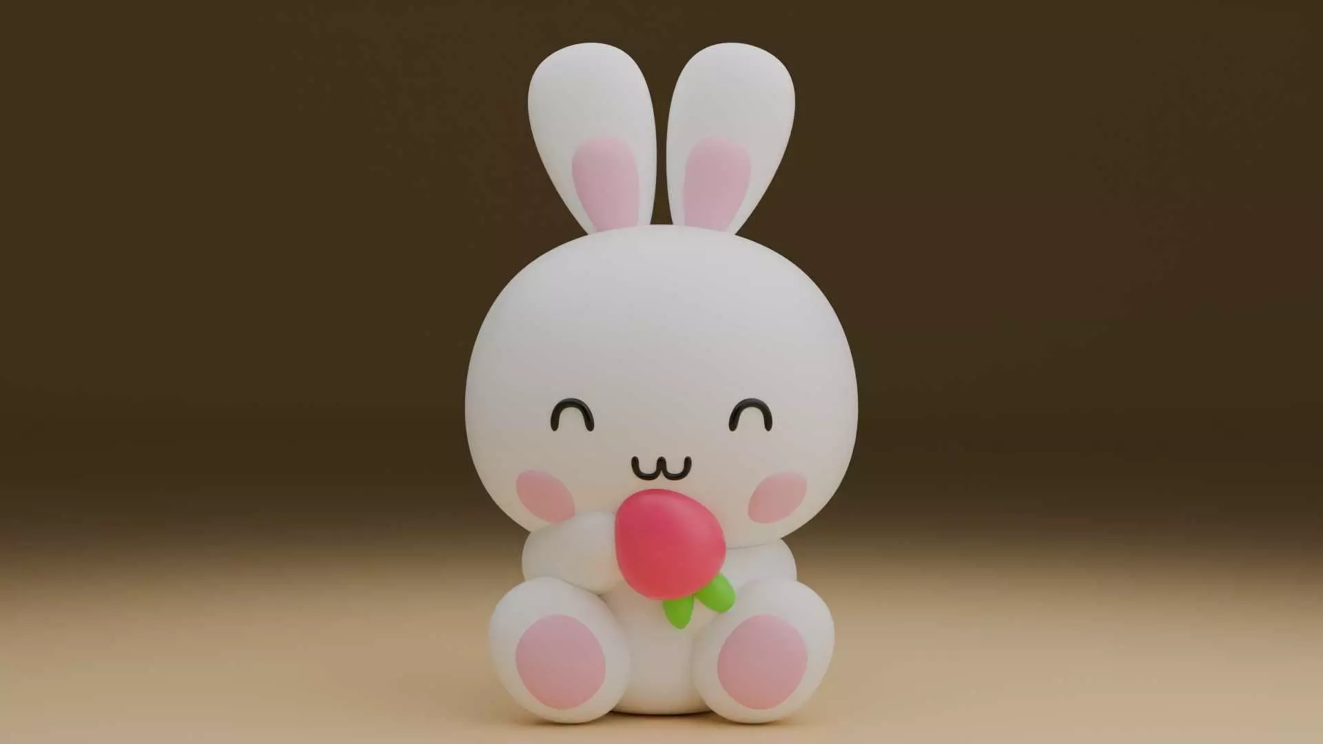 rabbit 54 3D print model_0