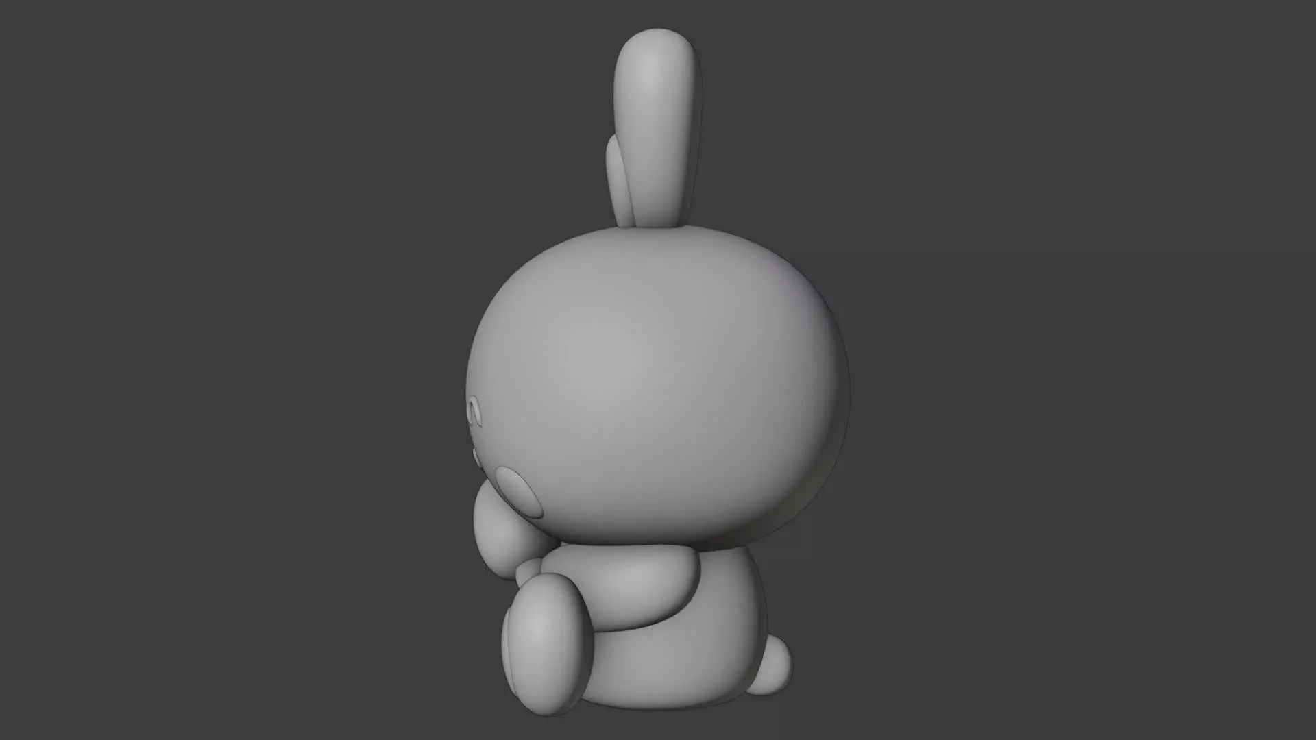 rabbit 54 3D print model_7