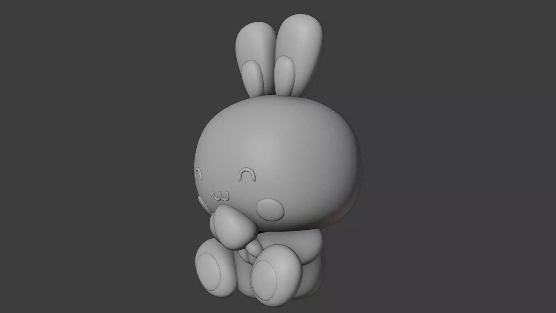 rabbit 54 3D print model_8