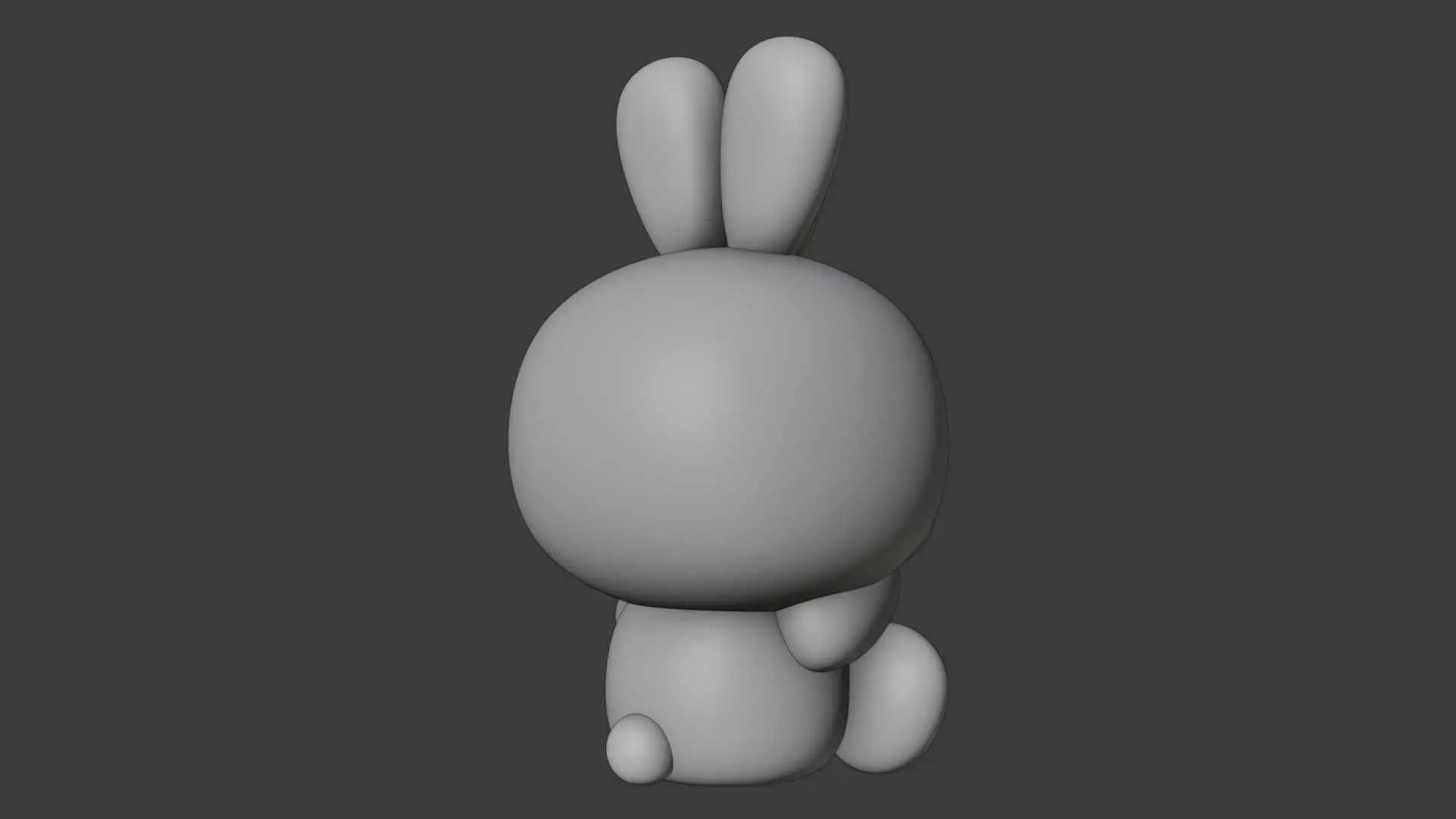 rabbit 54 3D print model_4