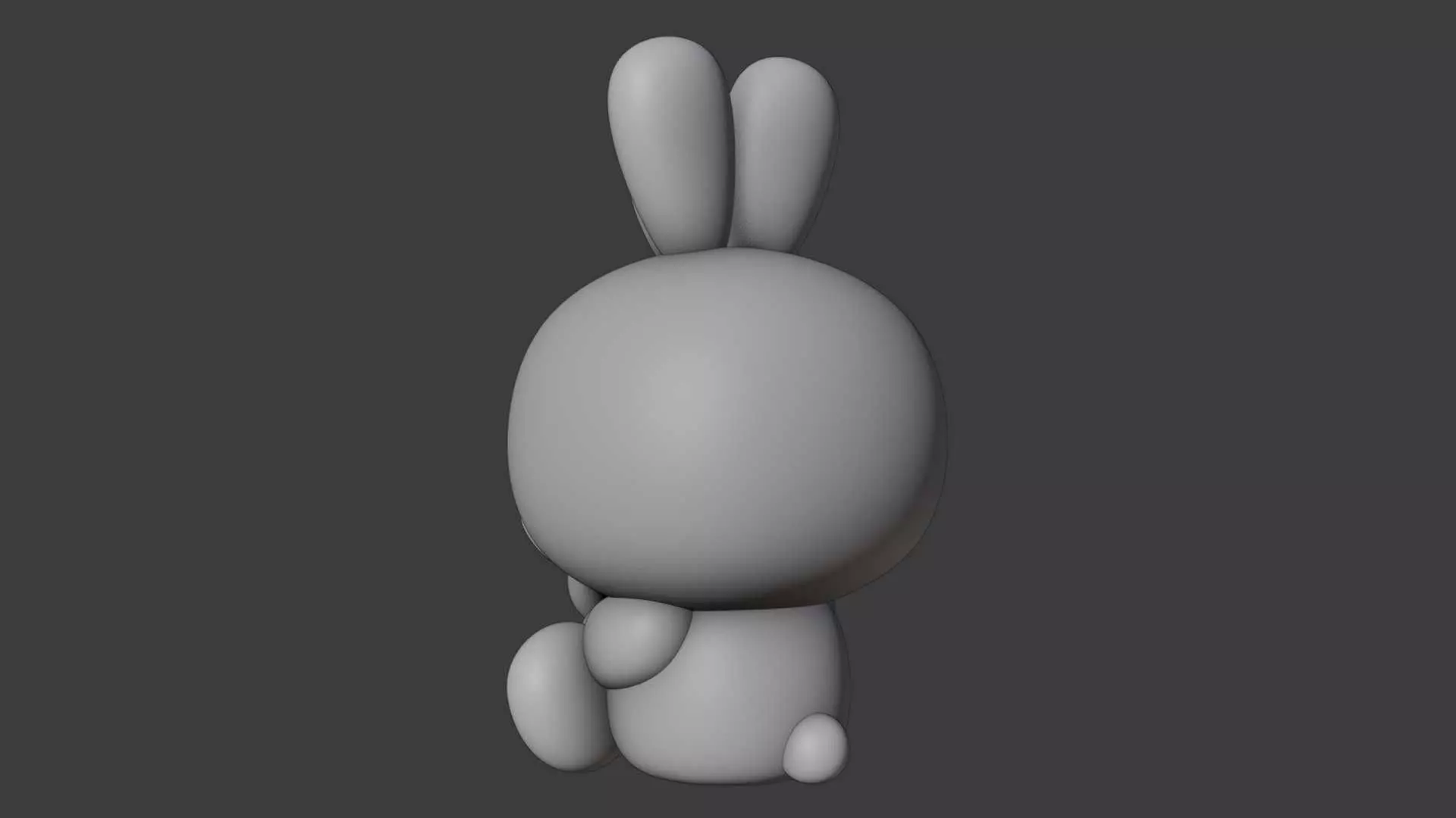 rabbit 54 3D print model_6