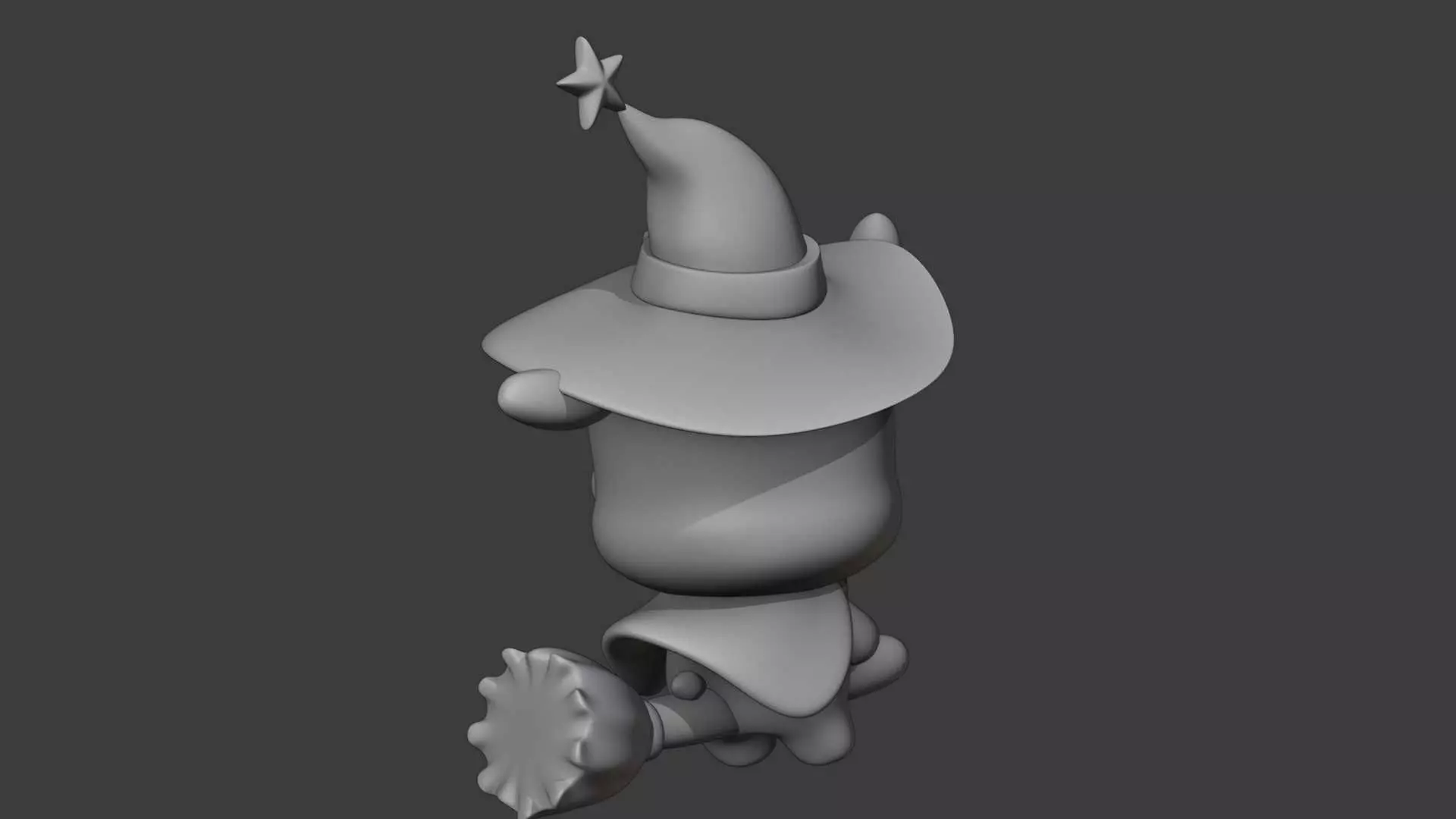 Halloween wizard sanrio pochacco 31 3D print model_6