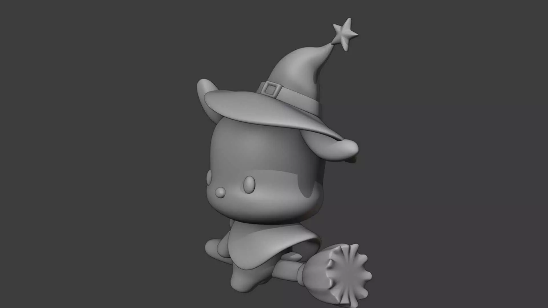 Halloween wizard sanrio pochacco 31 3D print model_8