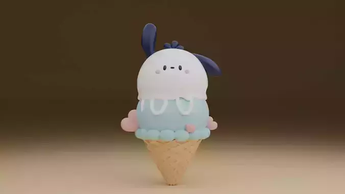 Summer sanrio ice cream pochacco 29