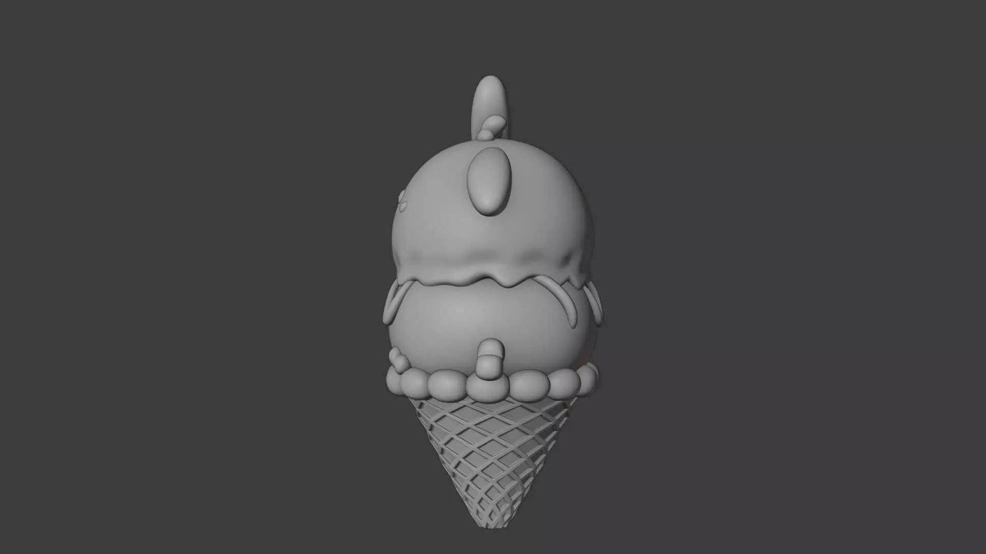 Summer sanrio ice cream pochacco 29 3D print model_7