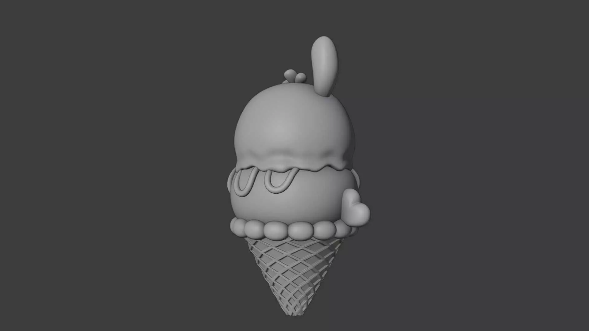 Summer sanrio ice cream pochacco 29 3D print model_4