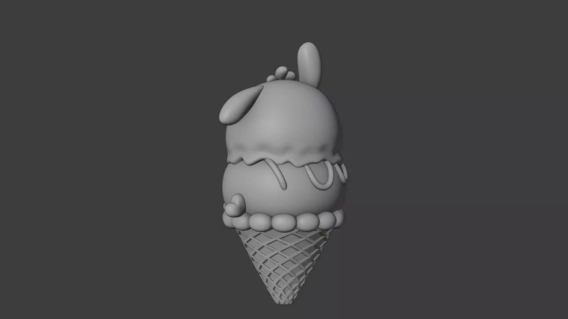Summer sanrio ice cream pochacco 29 3D print model_6