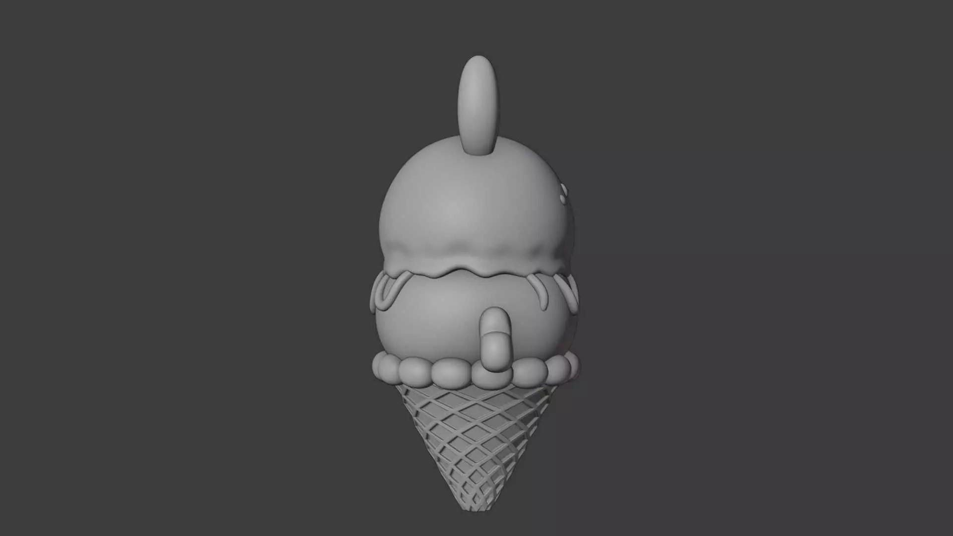 Summer sanrio ice cream pochacco 29 3D print model_3