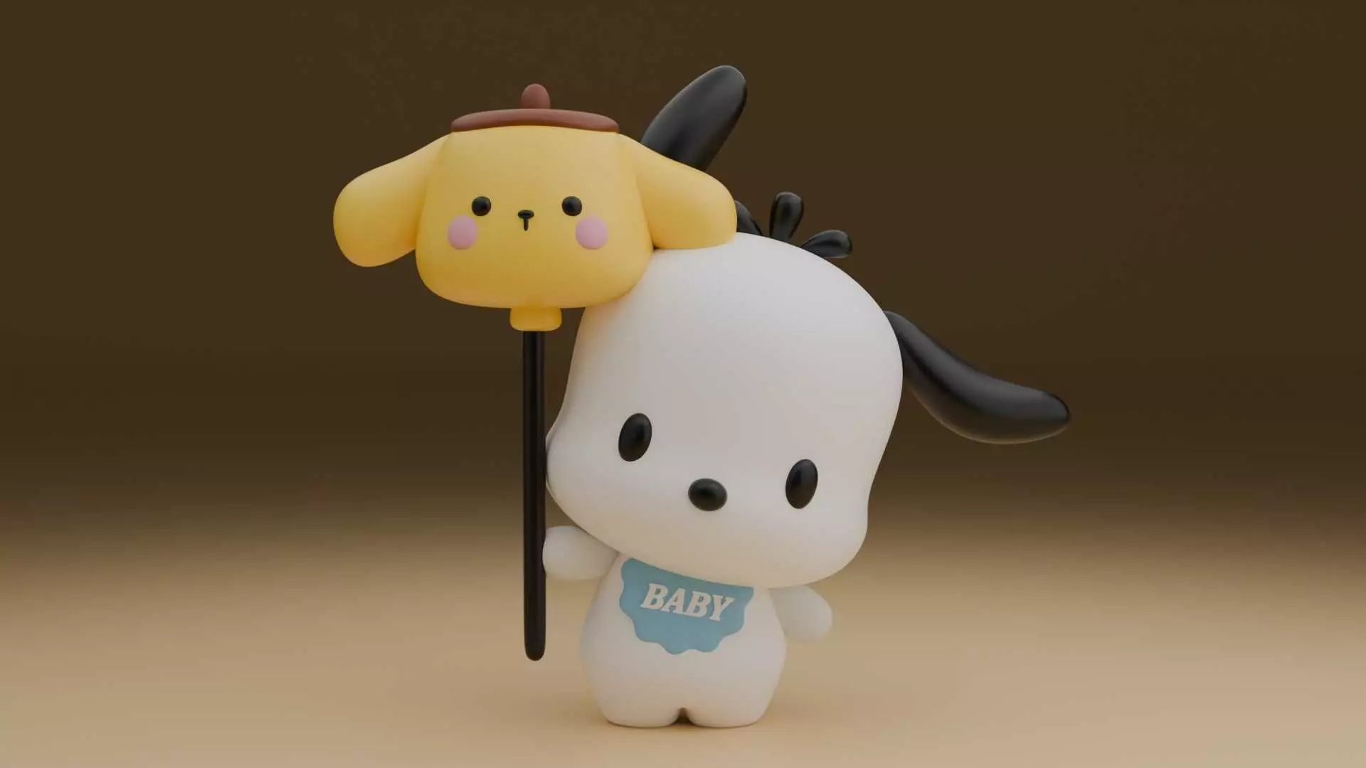 pochacco 28 3D print model