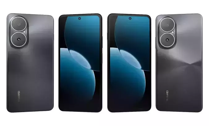 Huawei Nova Y73 Black High Poly