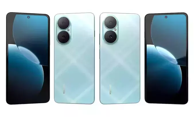Huawei Nova Y73 Blue High Poly