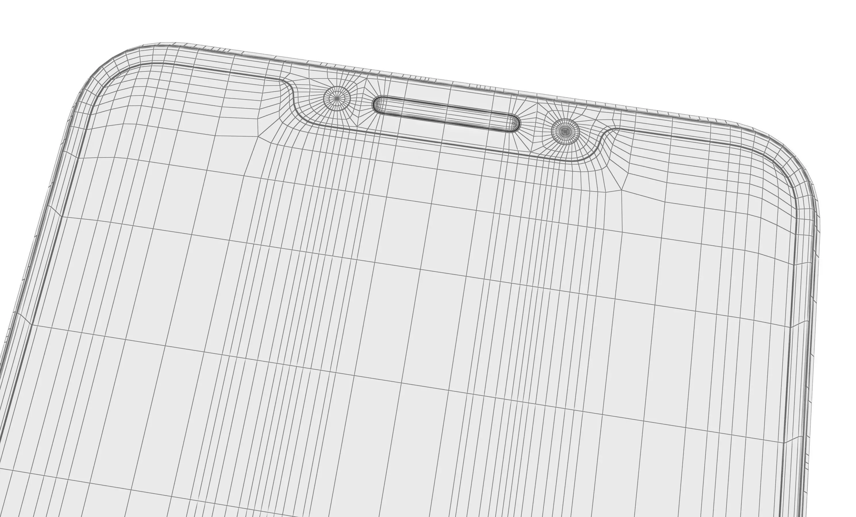 Huawei Nova Y91 Black High Poly 3D model_18