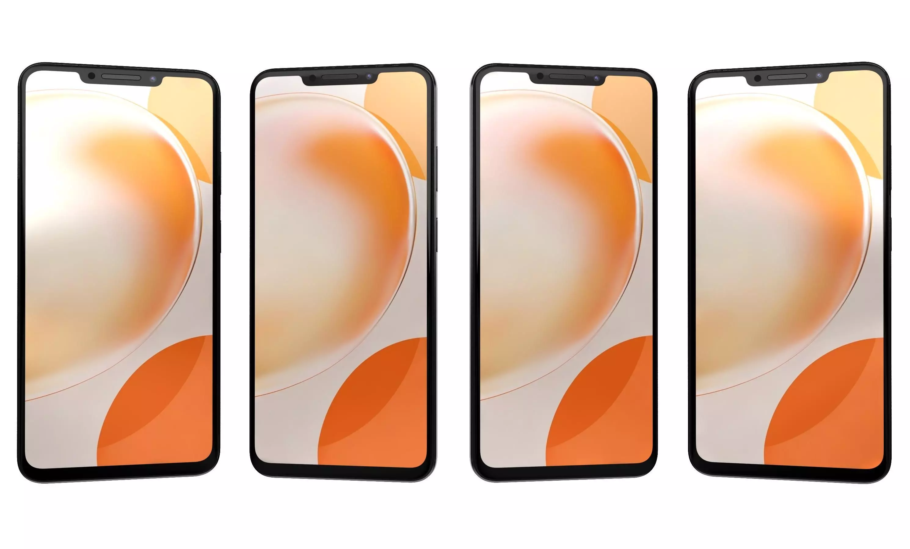 Huawei Nova Y91 Black High Poly 3D model_10