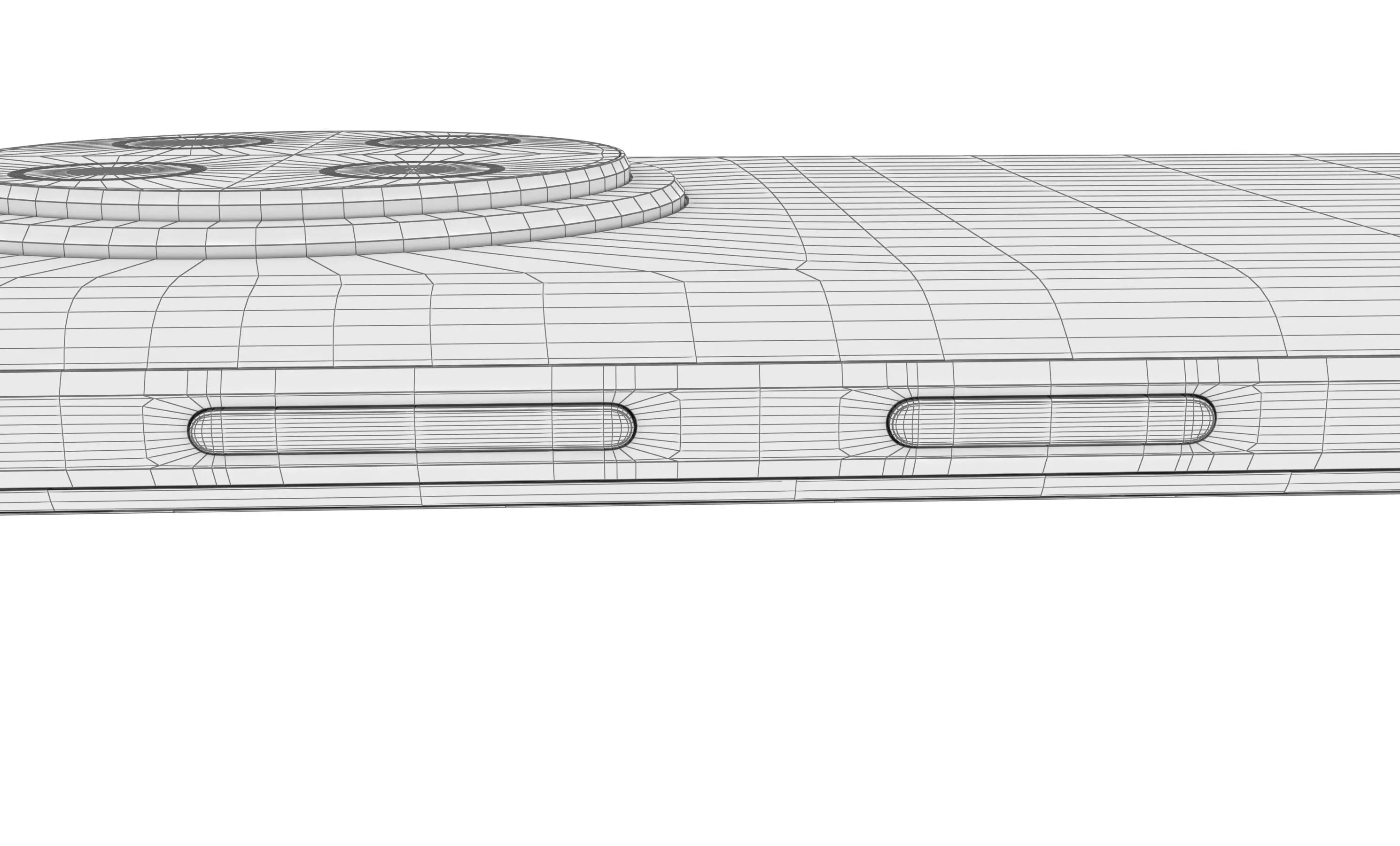 Huawei Nova Y91 Black High Poly 3D model_22