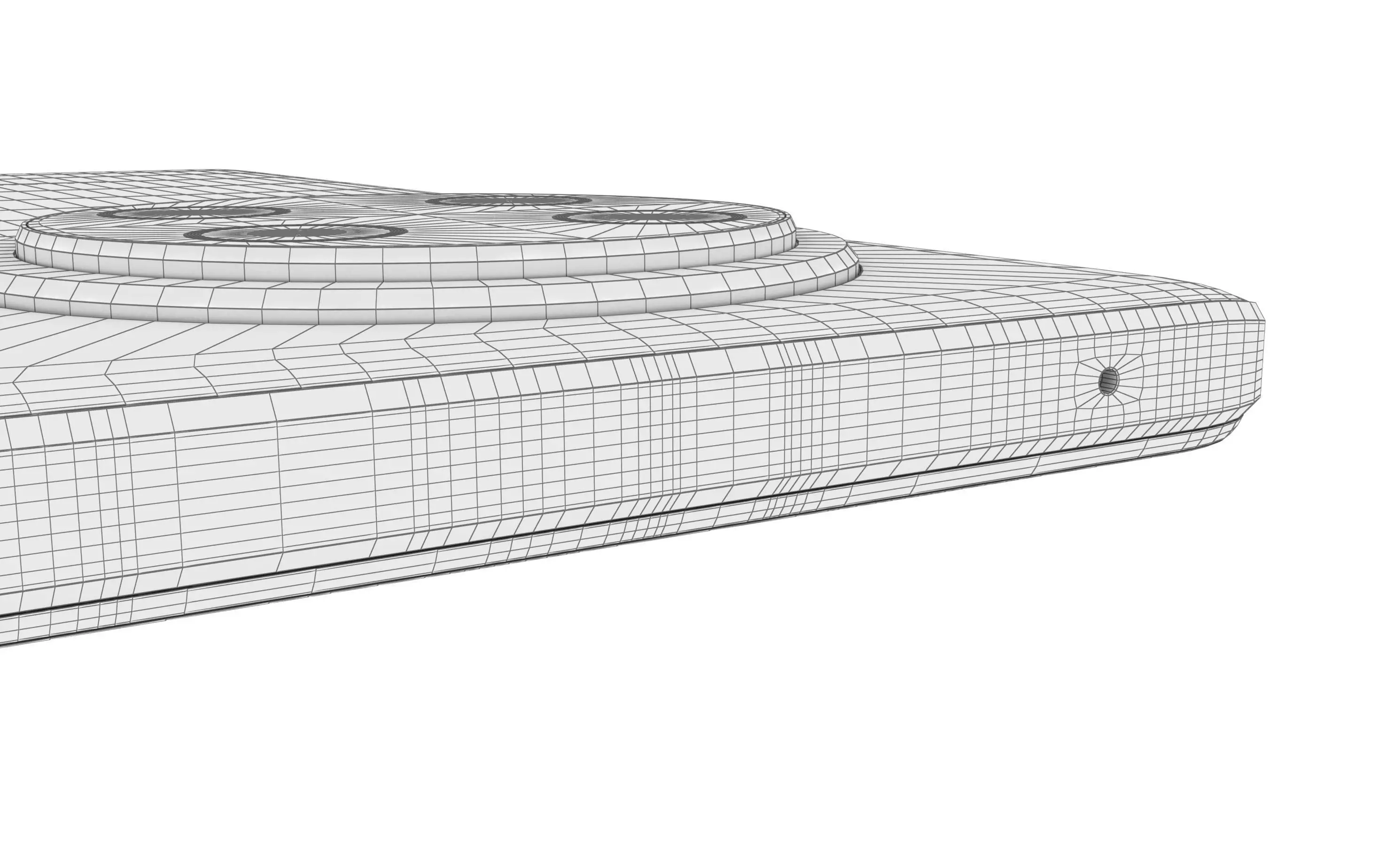 Huawei Nova Y91 Black High Poly 3D model_19