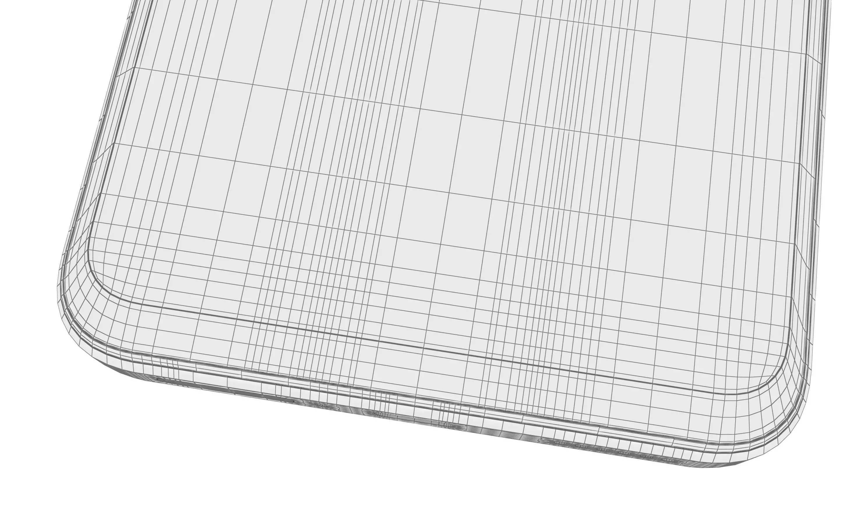 Huawei Nova Y91 Black High Poly 3D model_17