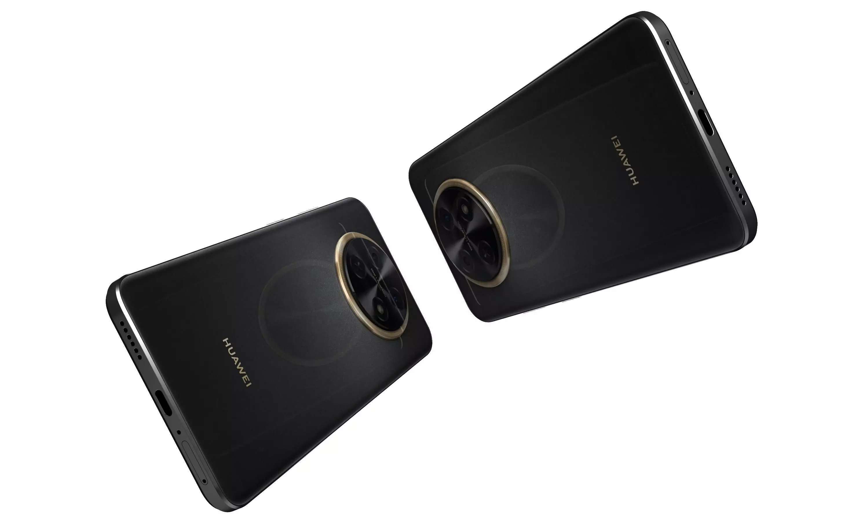 Huawei Nova Y91 Black High Poly 3D model_4