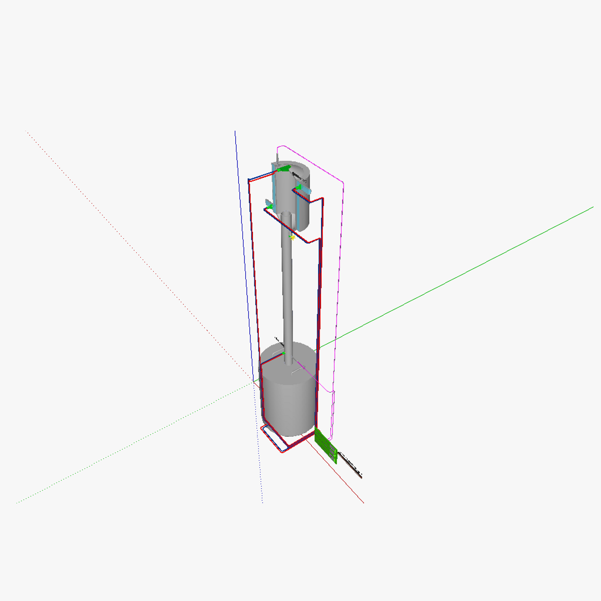 AT fractionating column 3D model_1