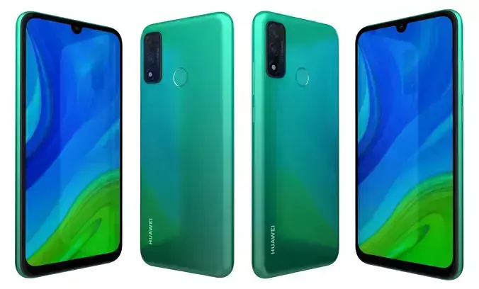Huawei P smart 2020 Green High Poly