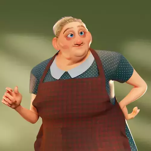 stylized character Martha