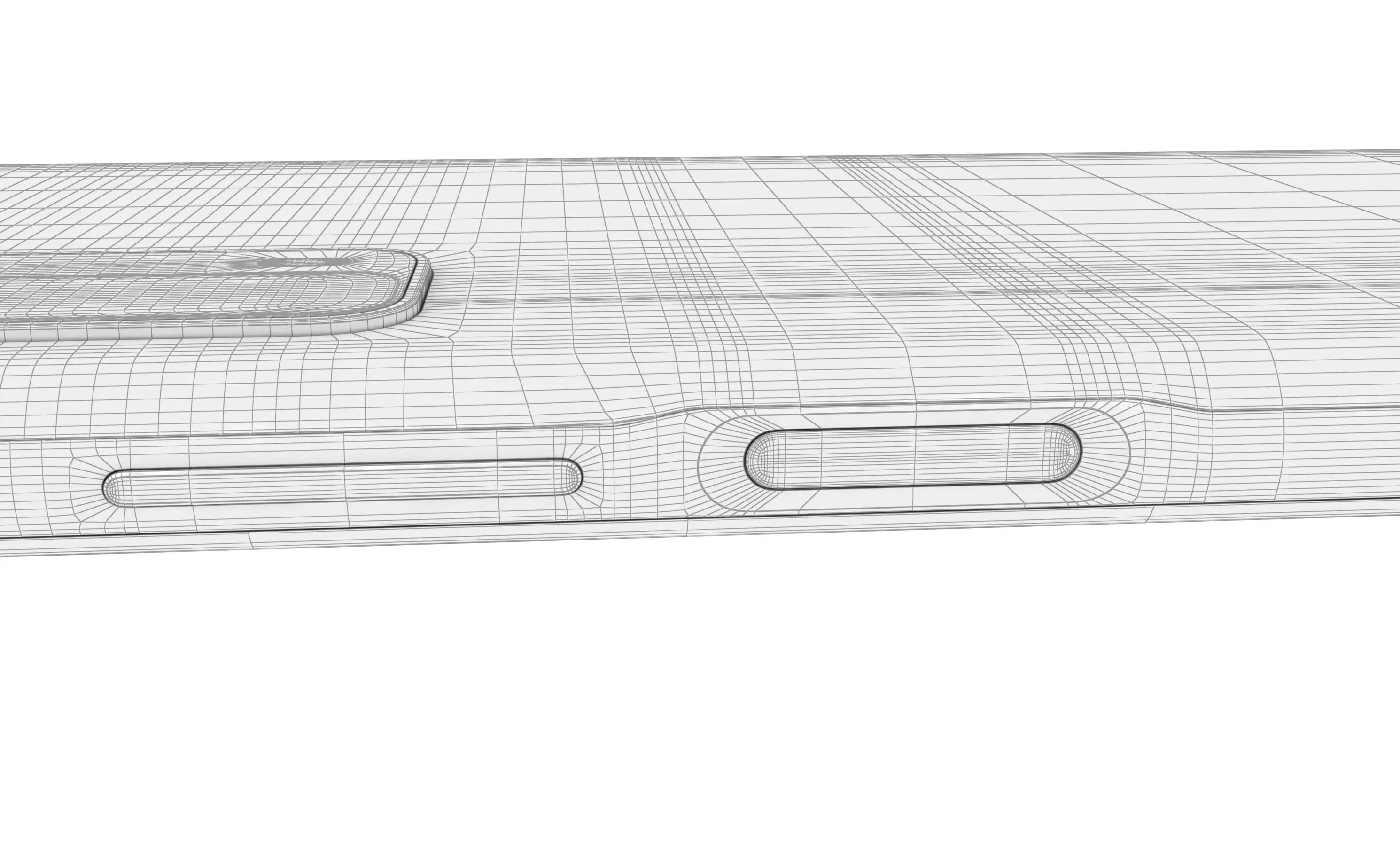 Huawei P Smart 2021 Blush Gold High Poly 3D model_23