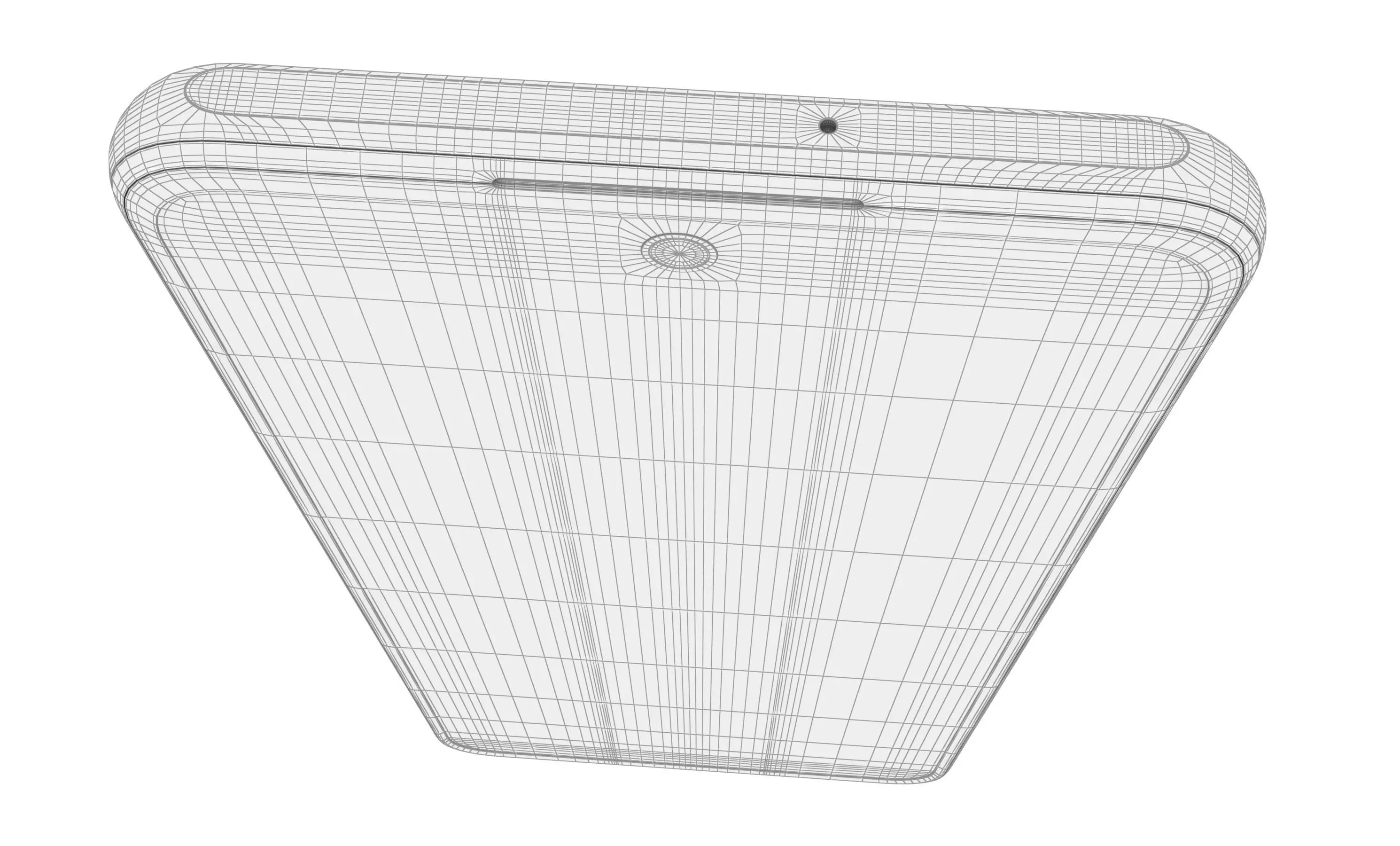 Huawei P Smart 2021 Blush Gold High Poly 3D model_13