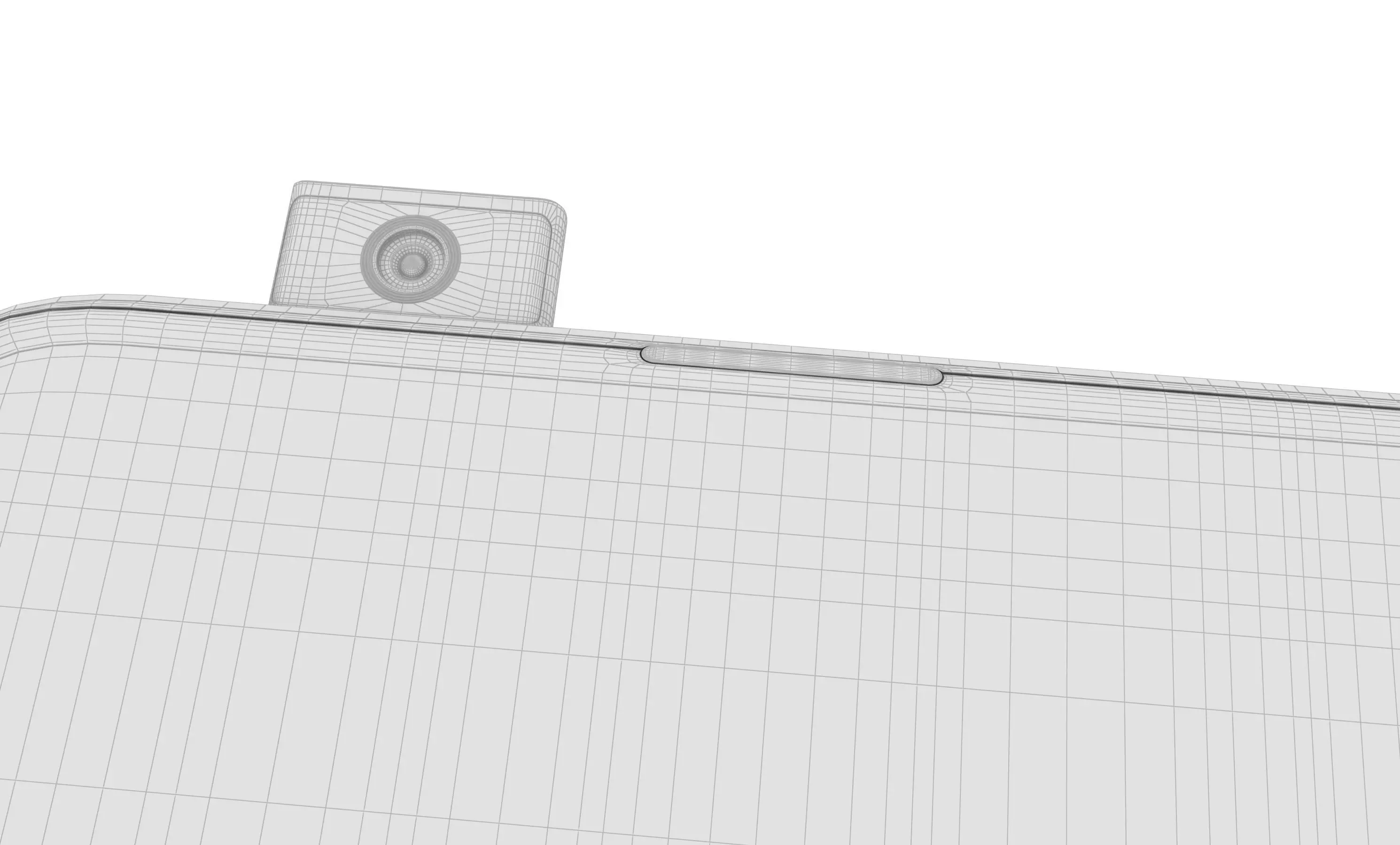 Huawei P Smart Pro 2019 Breathing Crystal High Poly 3D model_18