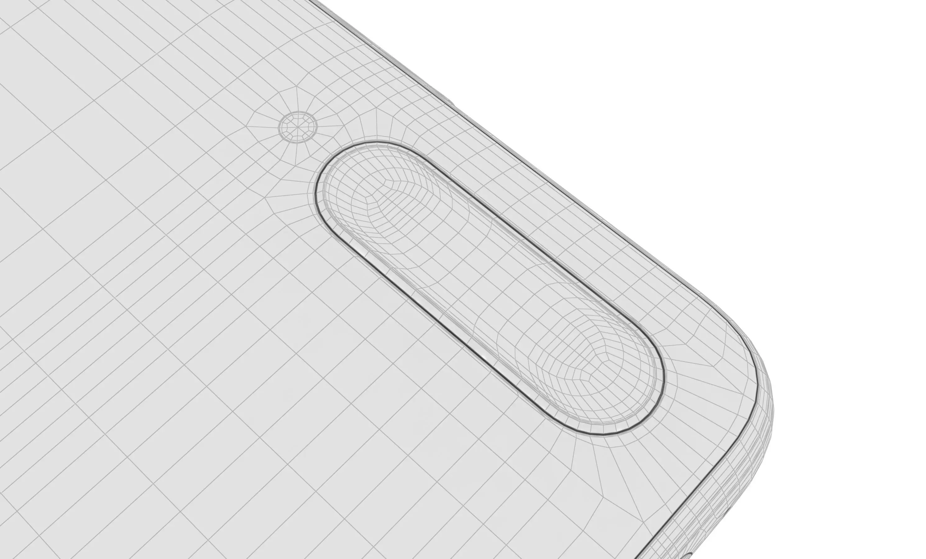 Huawei P Smart Pro 2019 Breathing Crystal High Poly 3D model_20