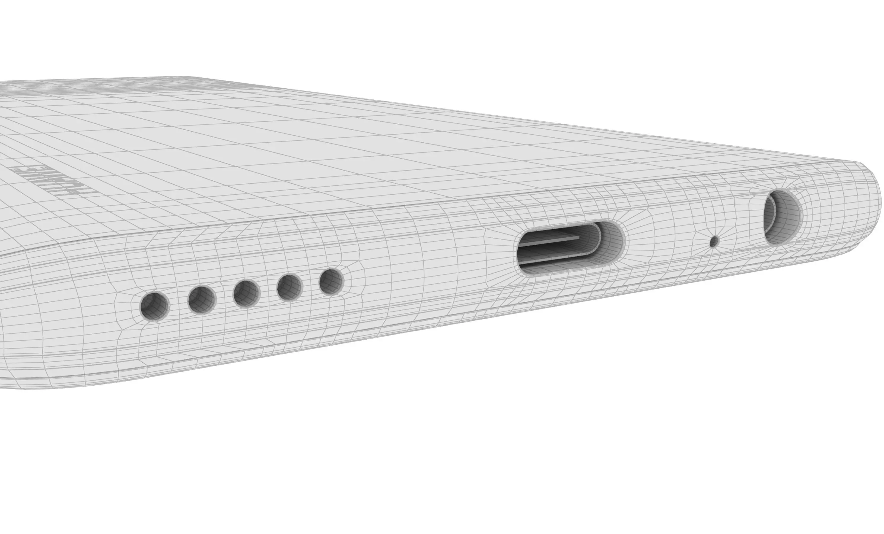 Huawei P Smart Pro 2019 Breathing Crystal High Poly 3D model_23