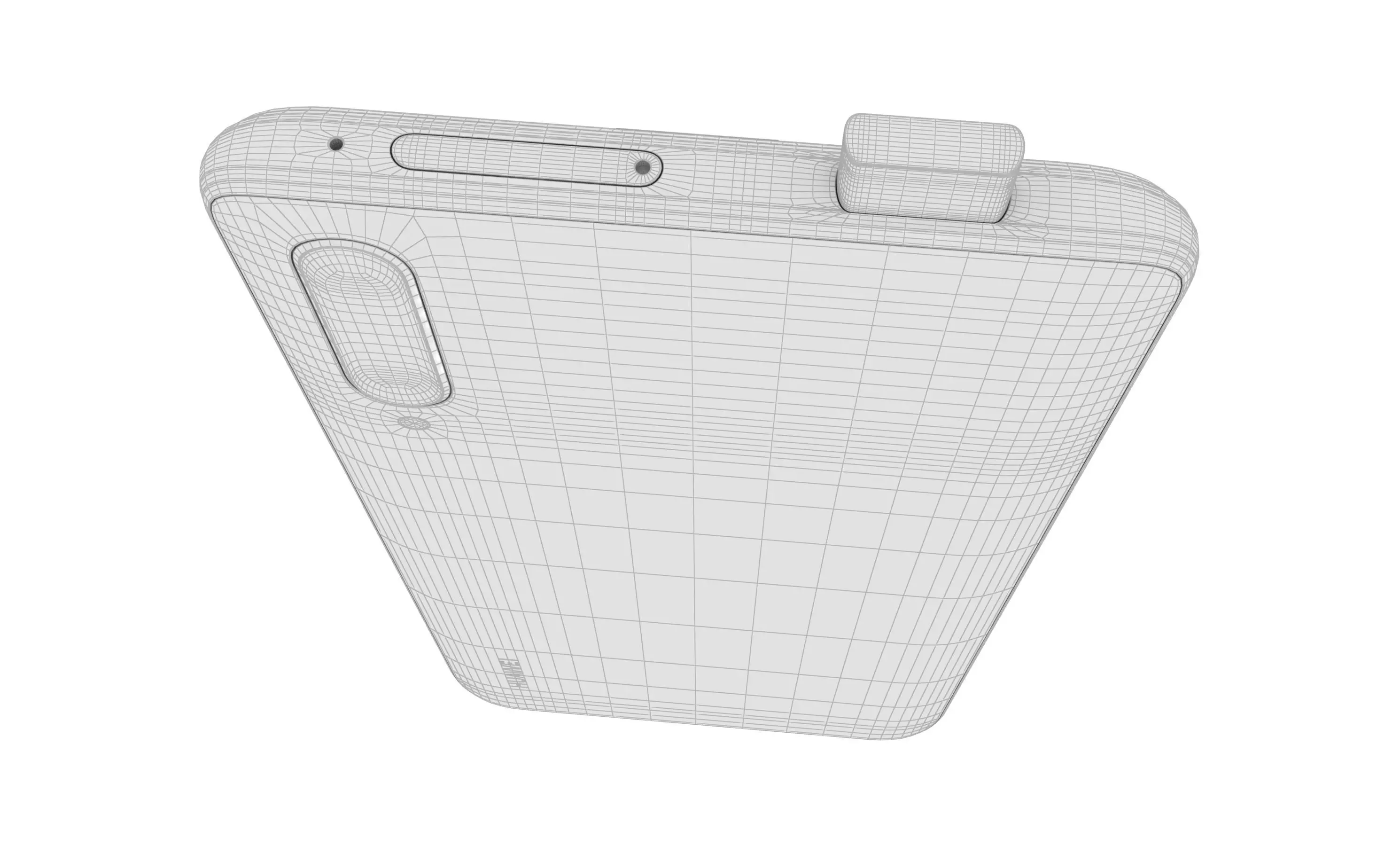 Huawei P Smart Pro 2019 Breathing Crystal High Poly 3D model_14