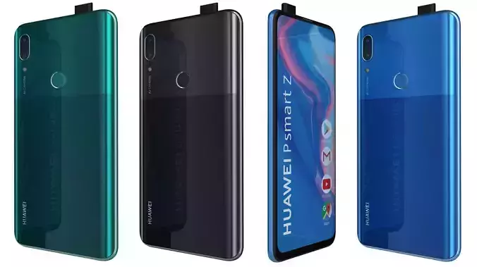 Huawei P Smart Z All Colors High Poly