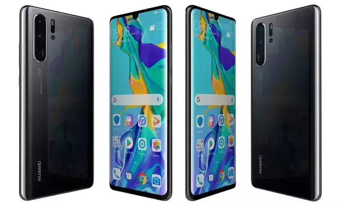 Huawei P30 Pro Black High Poly