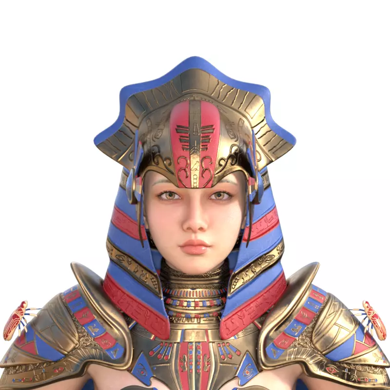 Egyptian 3D model_0