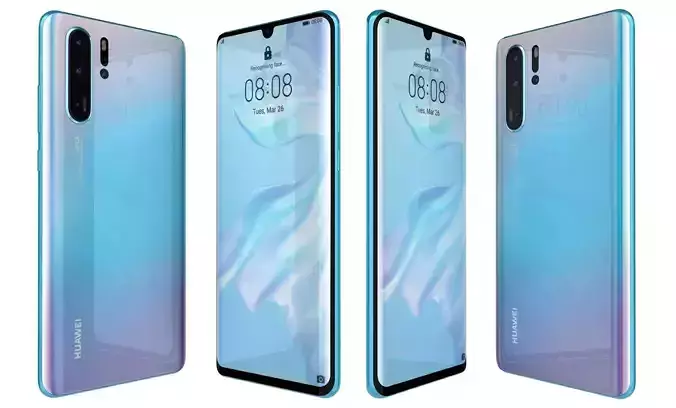 Huawei P30 Pro Pearl White High Poly