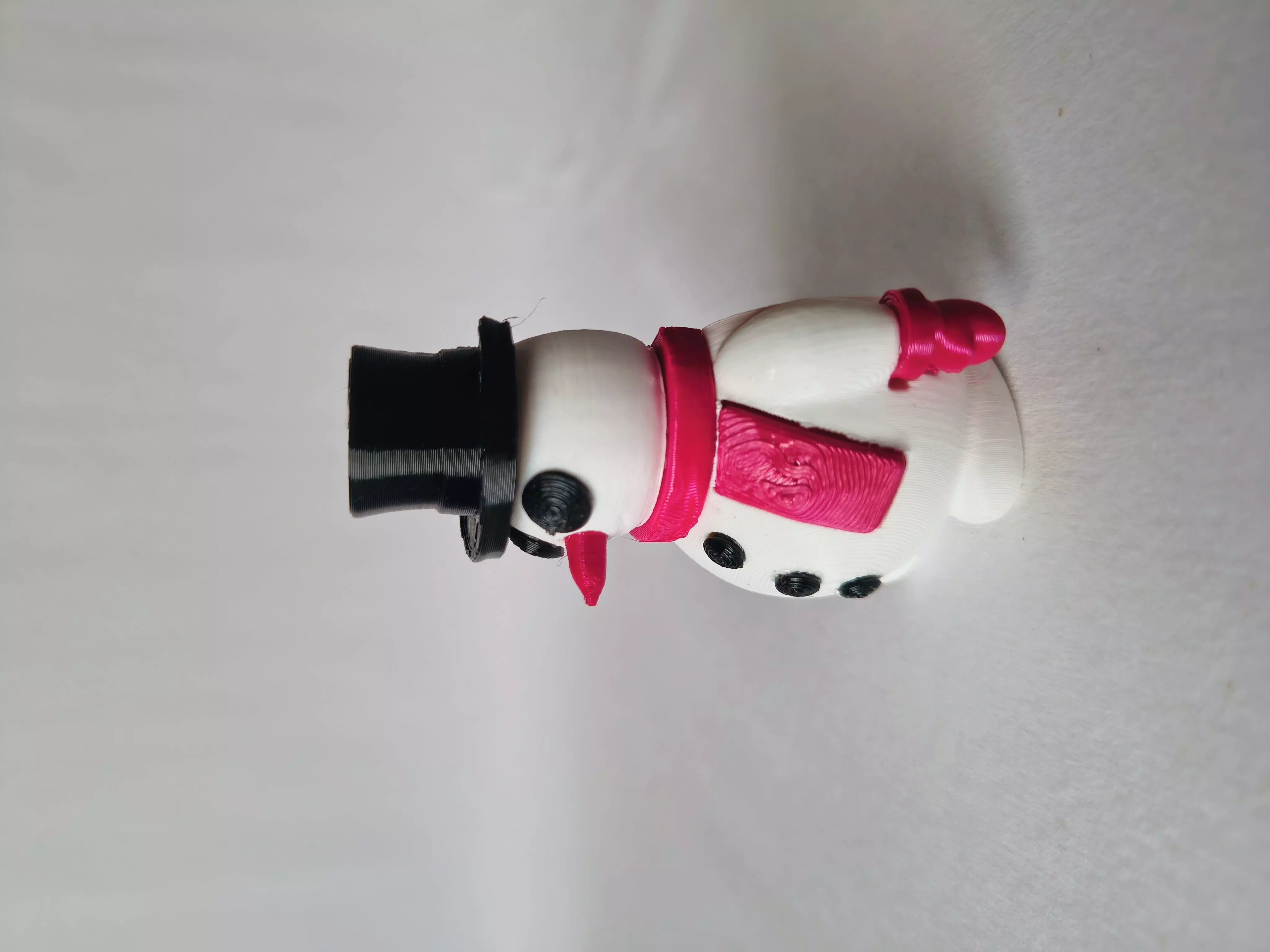 Frosty Buddy Adorable Snowman STL Model 3D print model_4