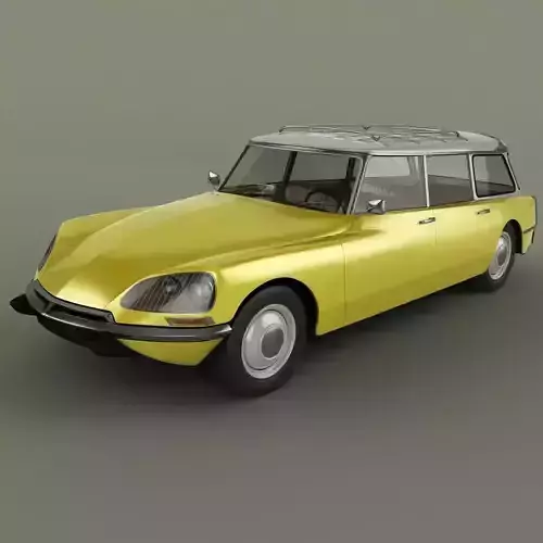 Citroen DS 21 Break 3D model