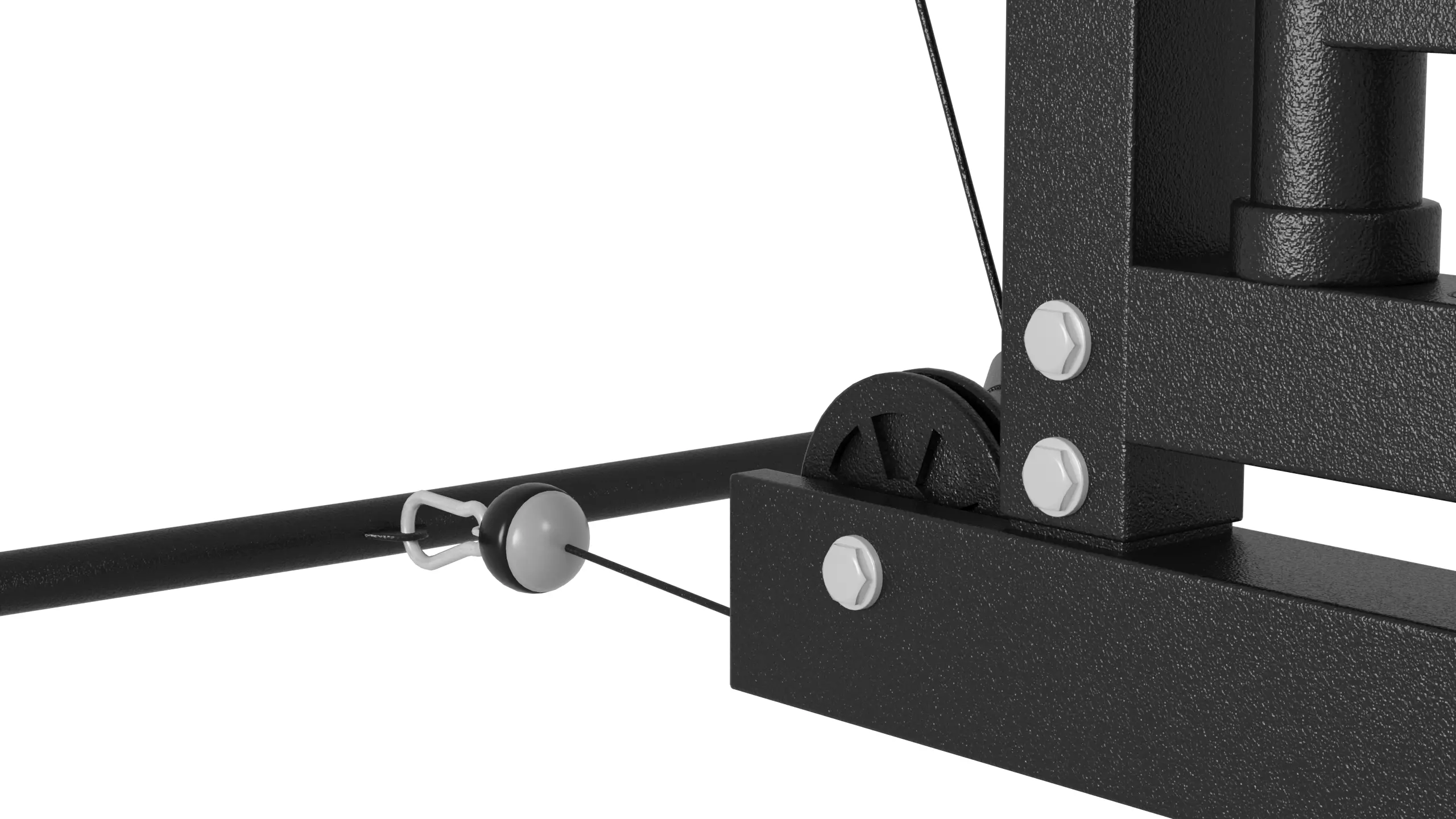 Wall-mounted Lat Pulldown Machine 3D Model 3D model_8