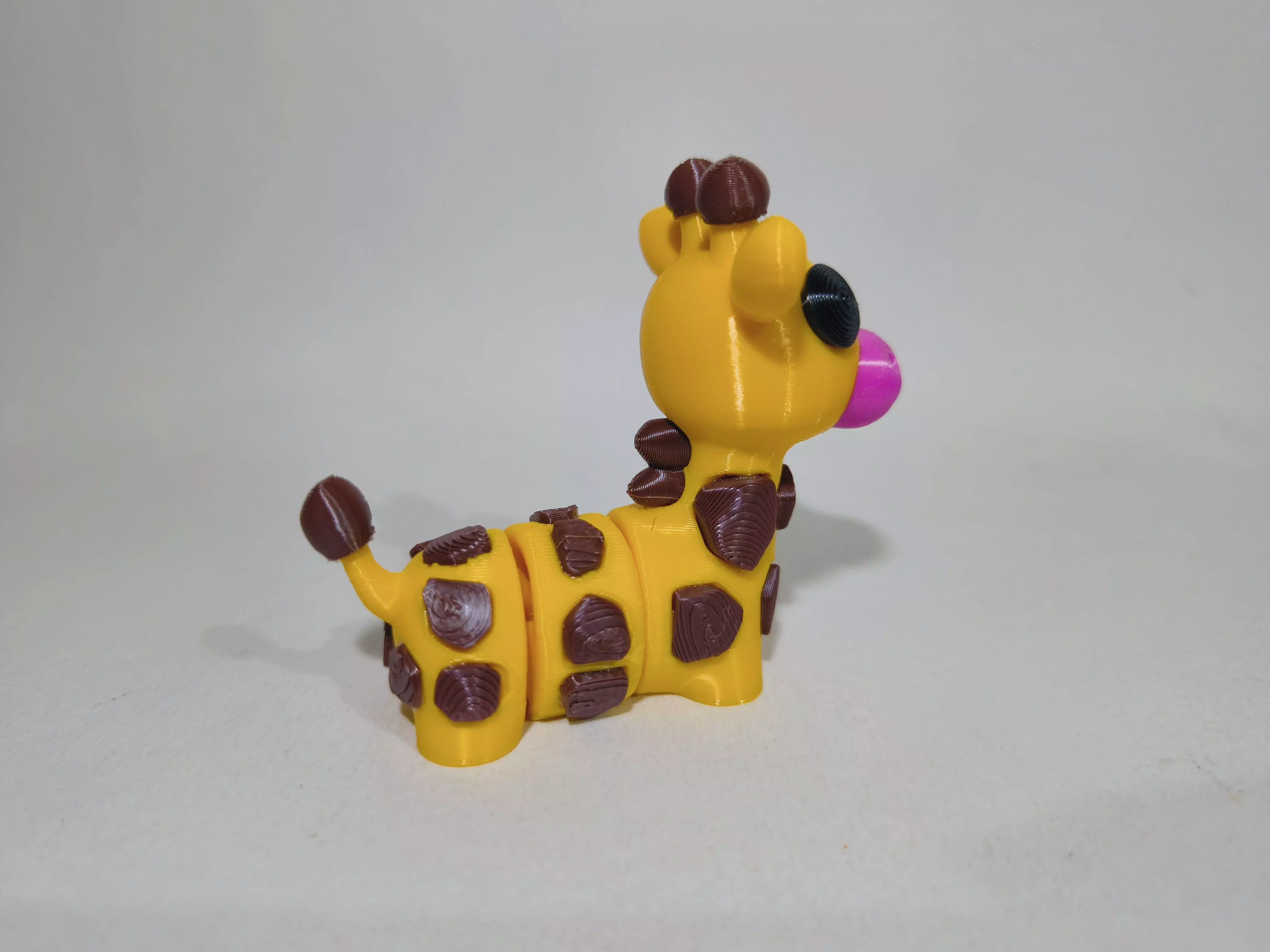 GIRAFFE STL FLEXI CHIBI CUTE GRACEFULPOLYGONS 3D print model_3