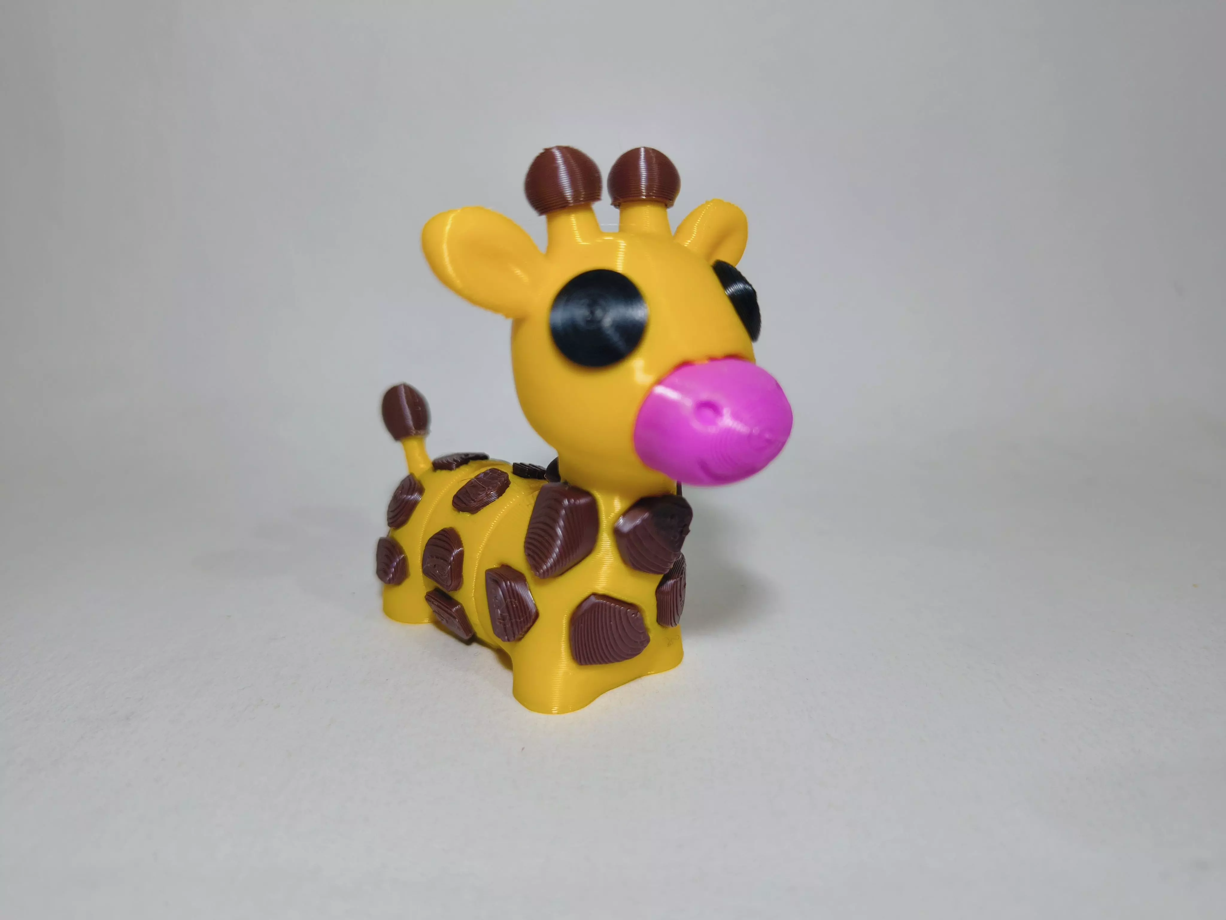 GIRAFFE STL FLEXI CHIBI CUTE GRACEFULPOLYGONS 3D print model_0