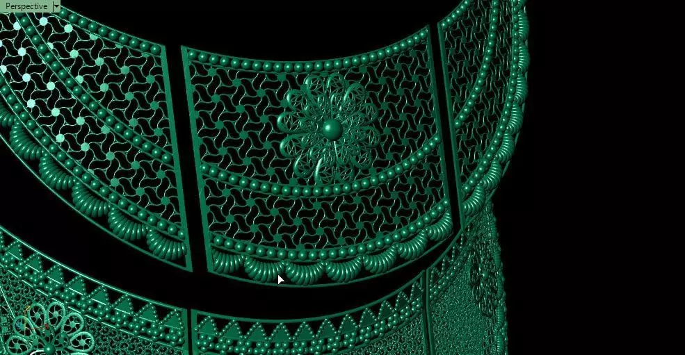 2different chockers in pattern and sizes 3D print model_5