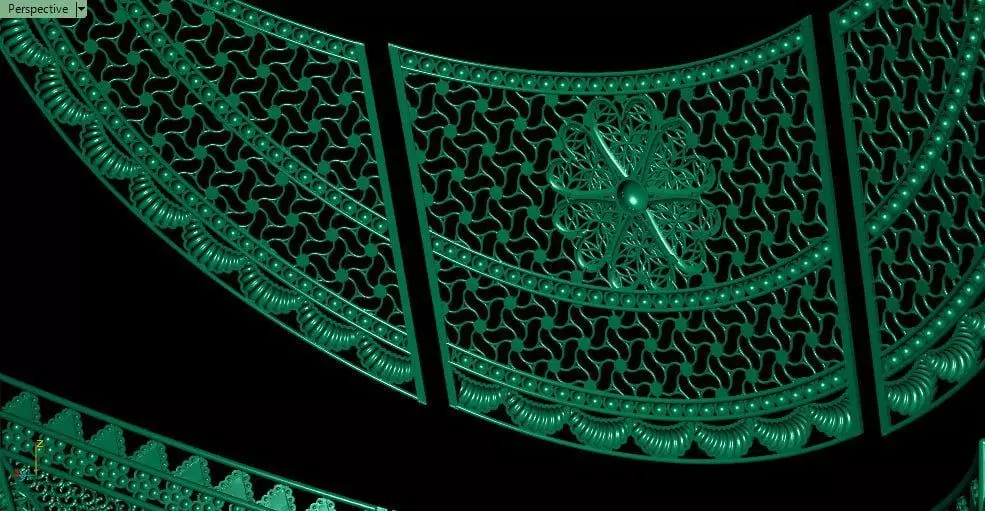 2different chockers in pattern and sizes 3D print model_4