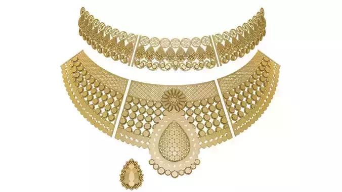 One chocker more pieces