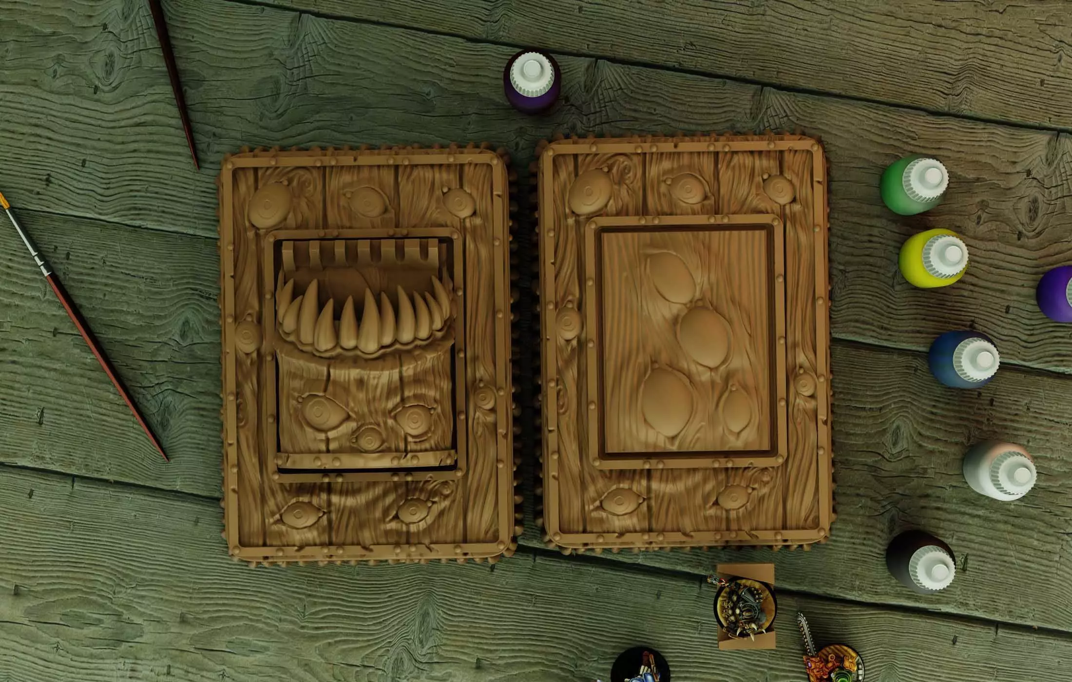 Mimic Painting Bokx 3D print model_1