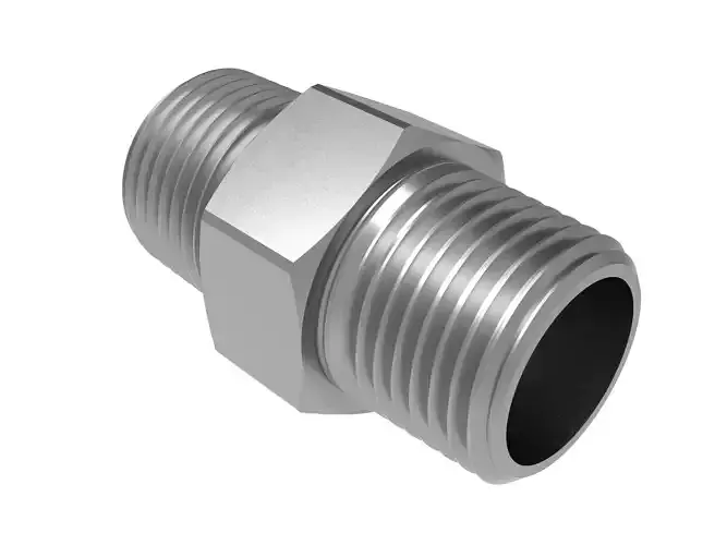 Straight Connector 3-8 NPT Male