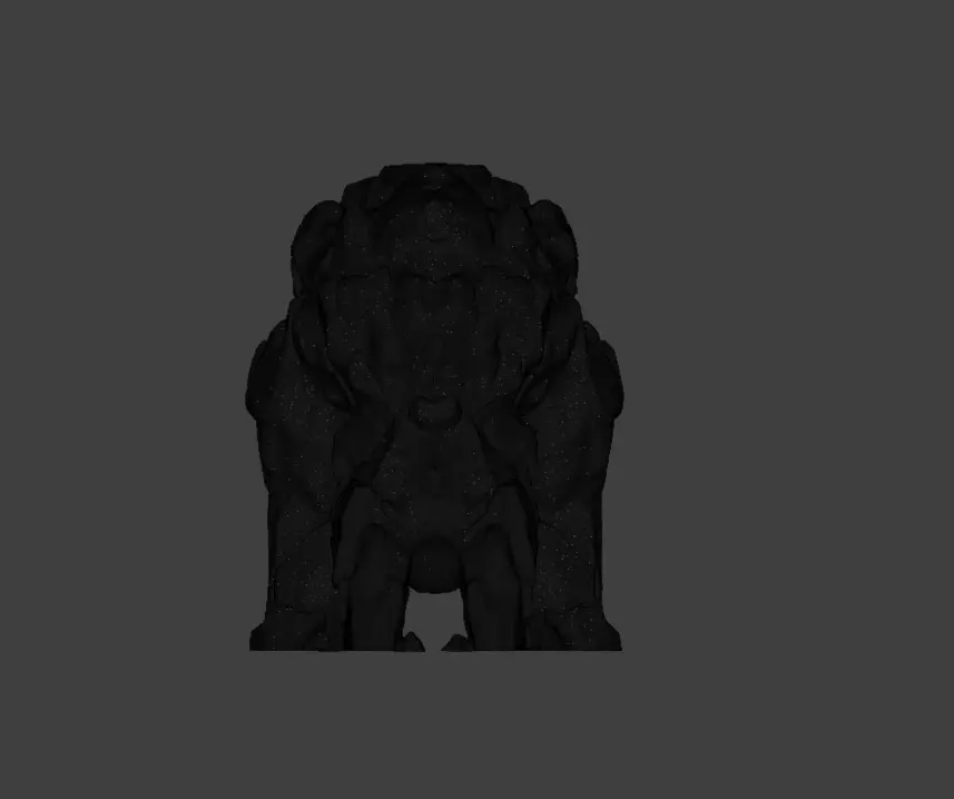 Crystalmourn Sentinel Low-poly 3D model_25